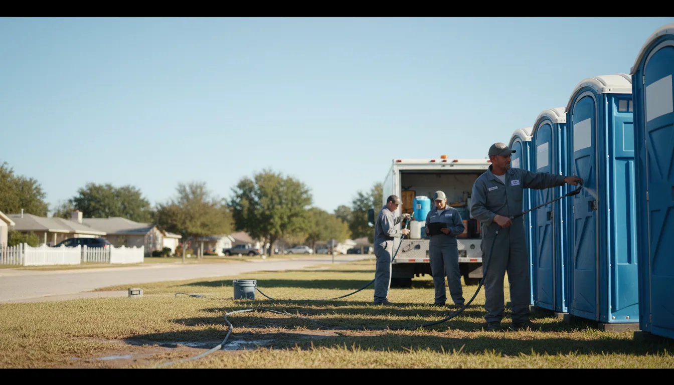 Long-Term Portable Toilet Rental in Grand Terrace, CA near me